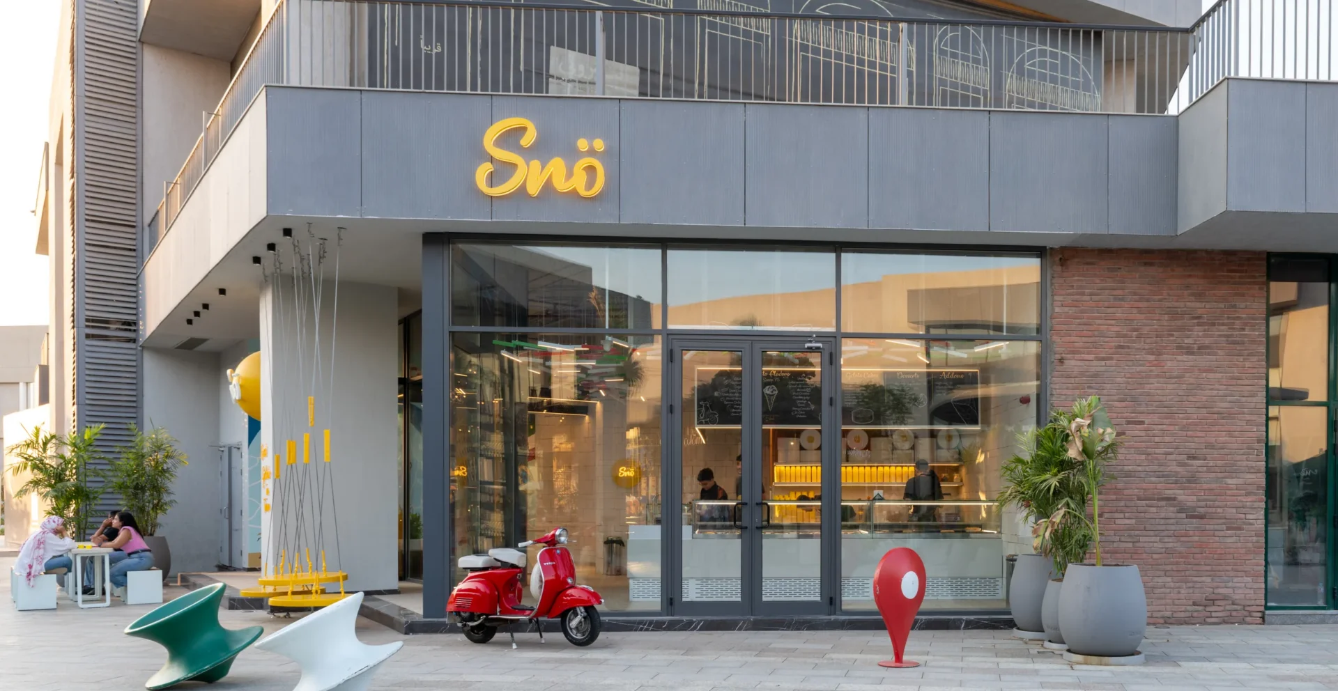 SNO Gelato Store in District 5, Cairo__1